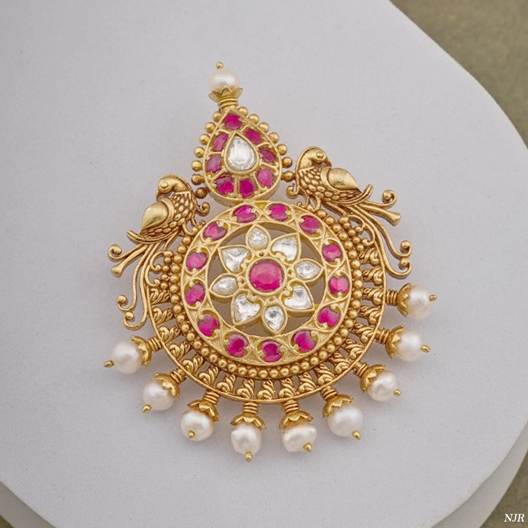 MAYURA KUNDAN PENDANT