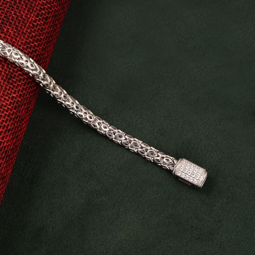 COBRA CROWN  MEN'S BRACELET