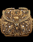 ANTIQUE PEACOCK ROYALE CLUTCH