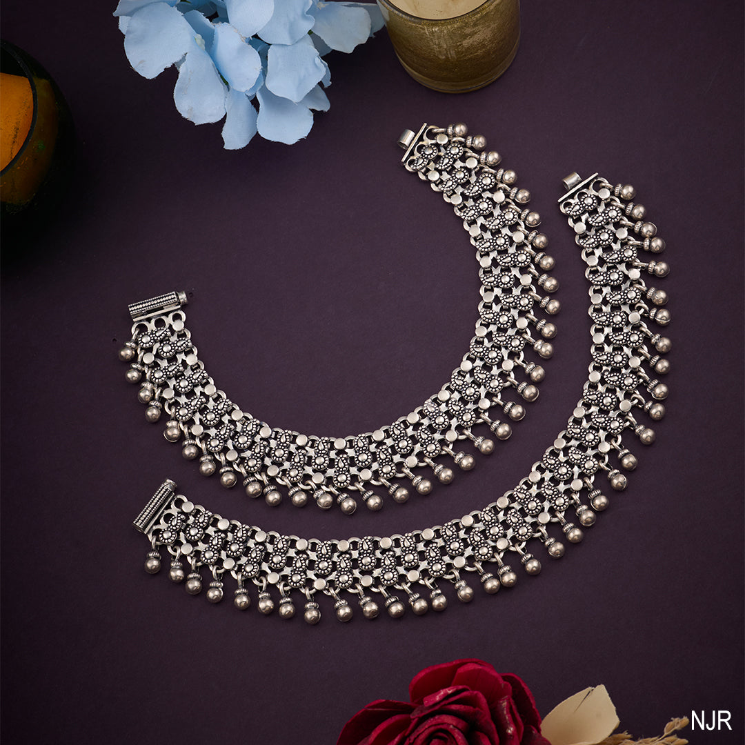FLORAL CHIME ANKLET
