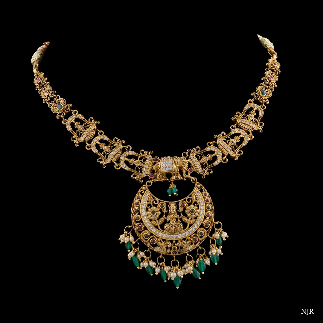 ROYAL ELEPHANT LAKSHMI NECKLACE