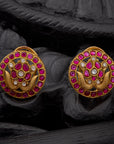 RUBY ANTIQUE STUDS