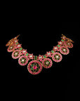 SILVER KUNDAN NECKLACE