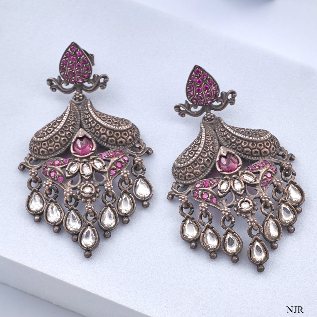 HERITAGE OXIDISED DANGLERS