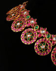 SILVER KUNDAN NECKLACE