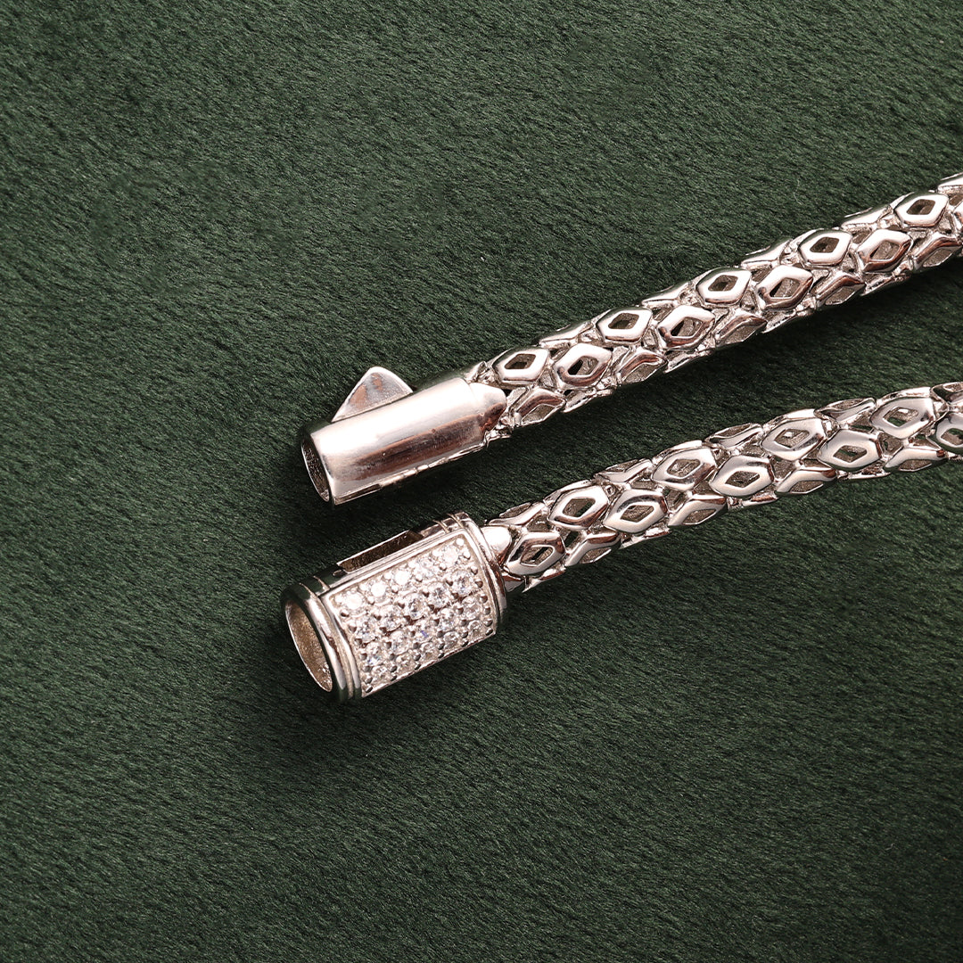 COBRA CROWN  MEN'S BRACELET