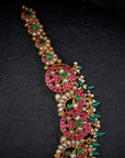 KUNDAN GANDABERUNDA NECKLACE