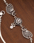 ETHNIC PEACOCK ANKLET