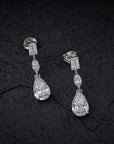 SWAROVSKI TEARDROP NECKLACE SET