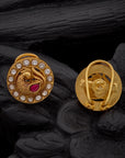 ROYAL PEACOCK RUBY STUDS