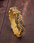 EMERALD KUNDAN ROYALE BANGLES