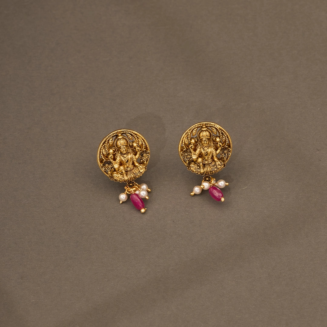 ROYAL LAKSHMI KEMP NECKLACE SET