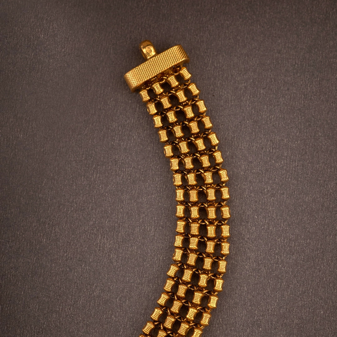 LAKSHMI LOTUS HERITAGE NECKLACE