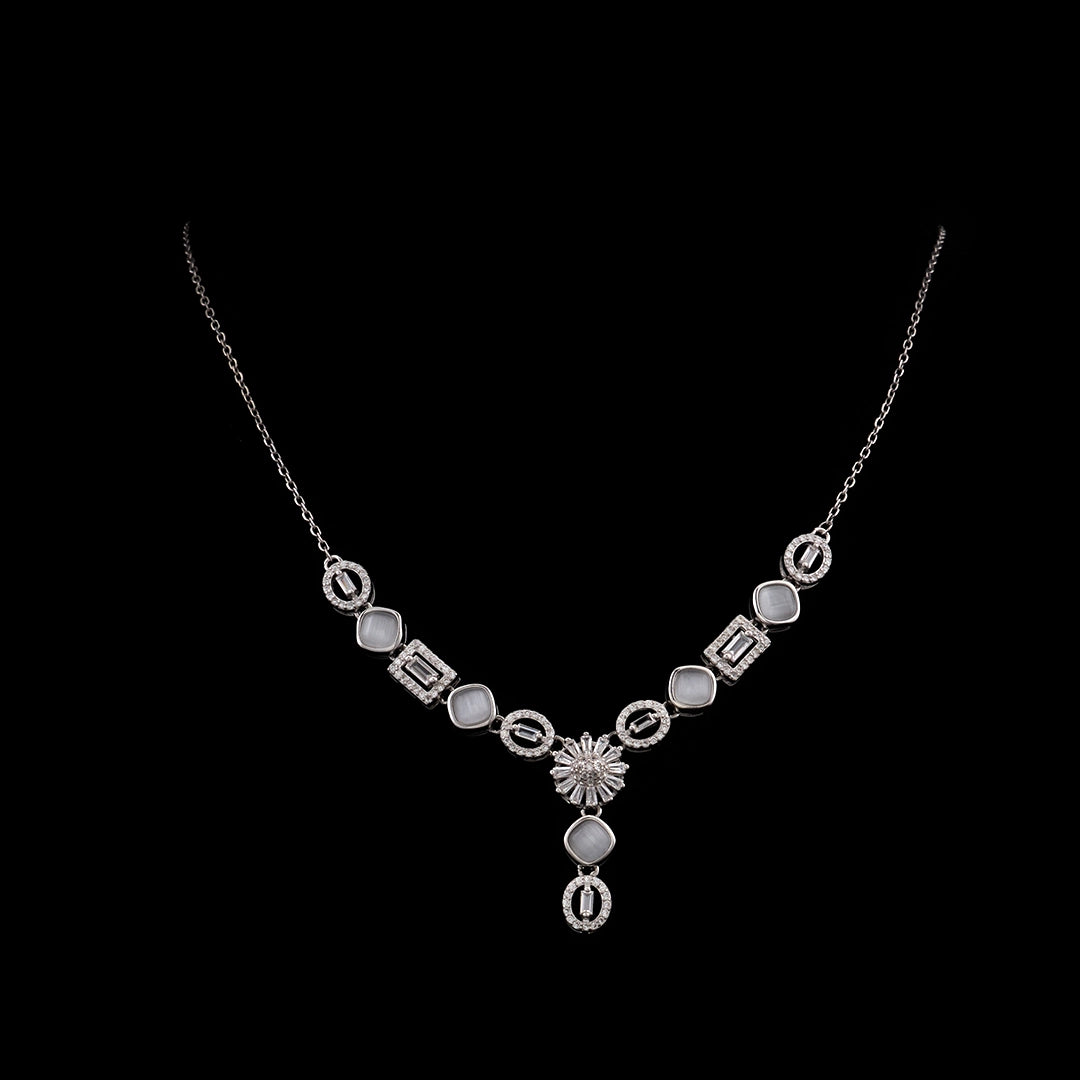 CRYSTAL MIST NECKLACE SET