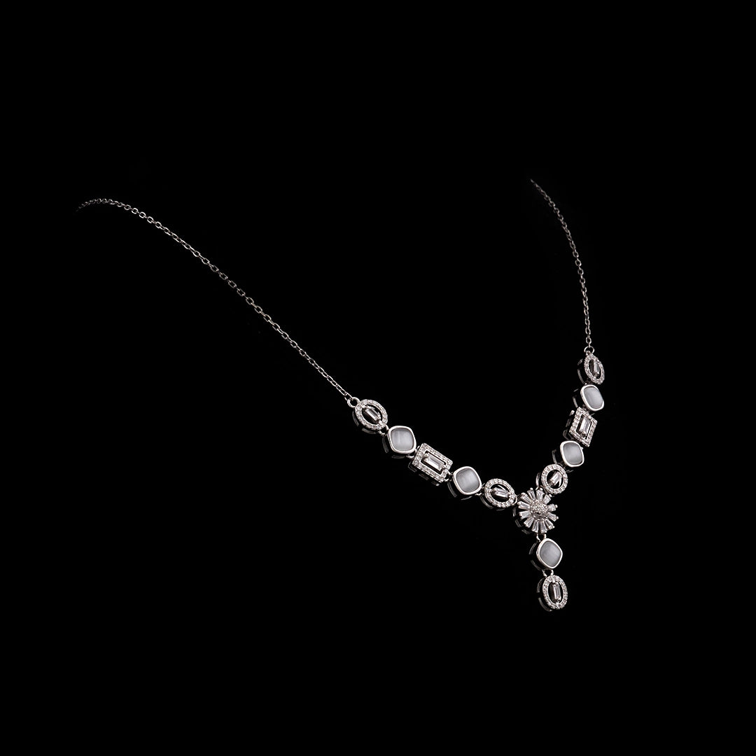 CRYSTAL MIST NECKLACE SET