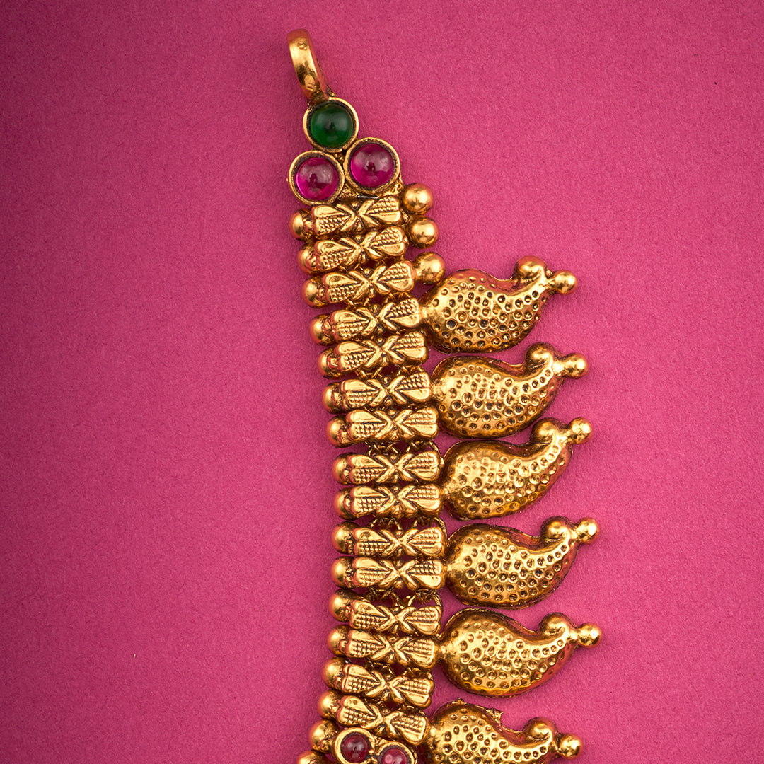 LAKSHMI MANGO SHORT NECKLACE