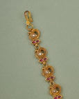 RADHA KRISHNA ANTIQUE MAANG TIKKA