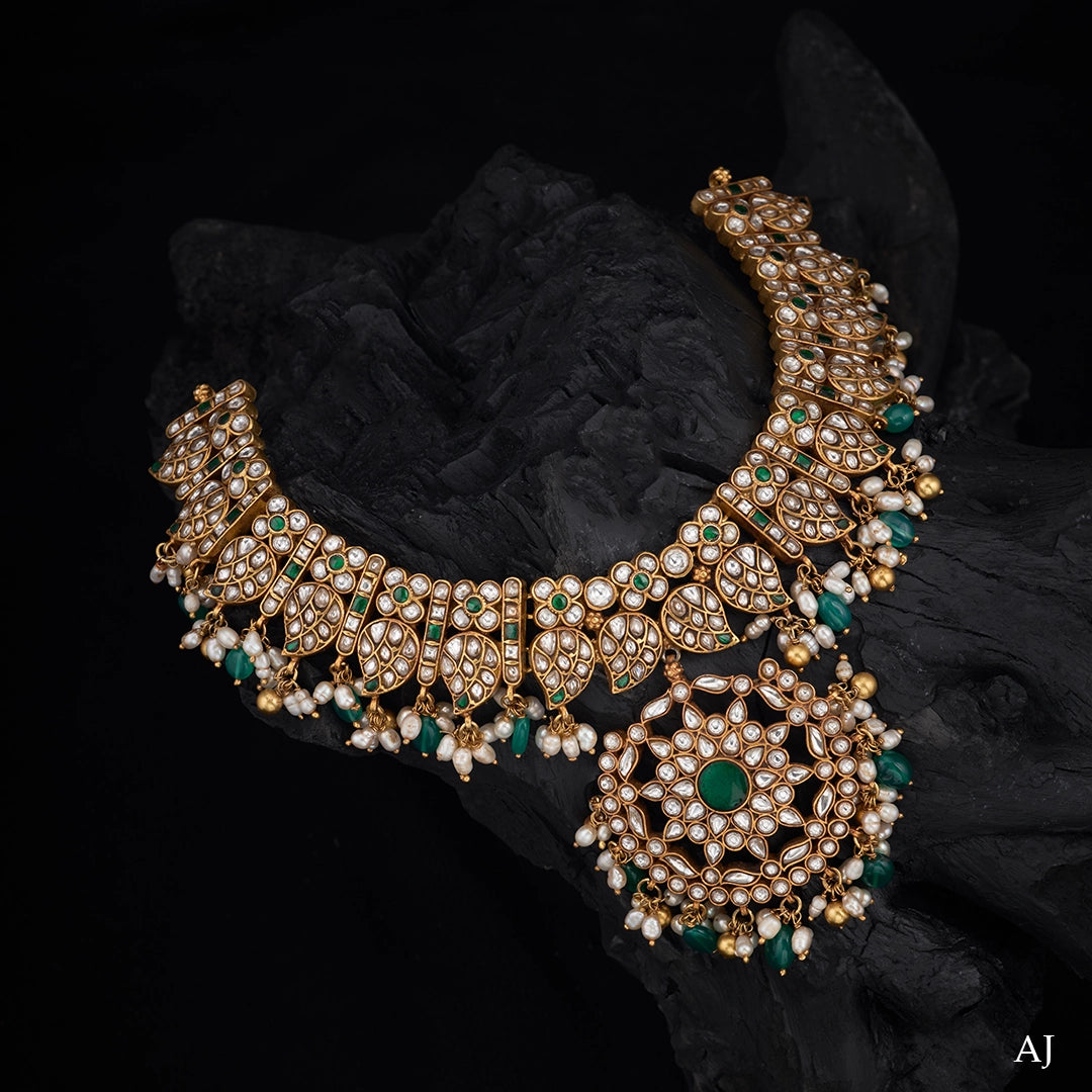 KUNDAN CHANDRIKA GRAND NECKLACE