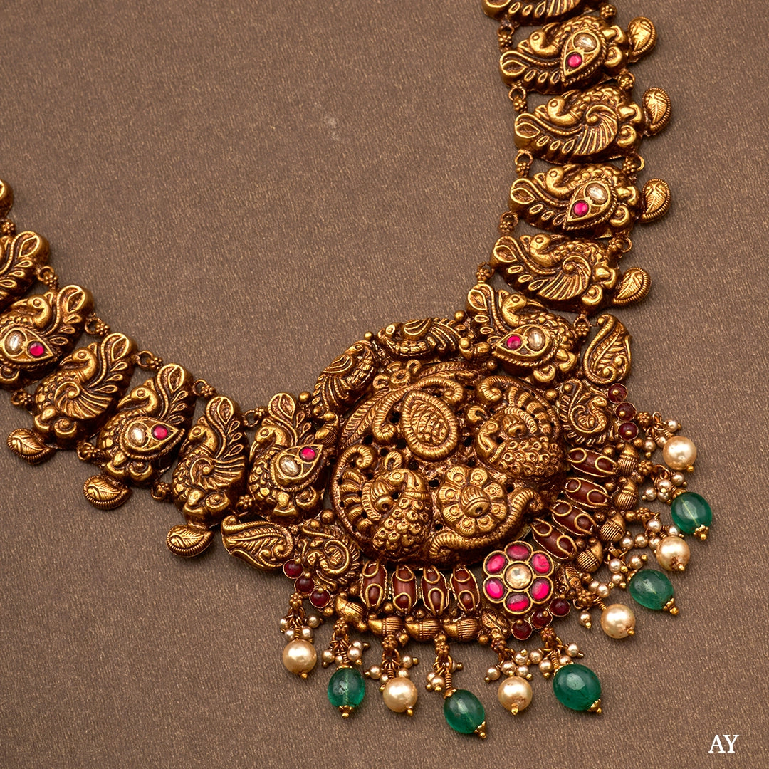 ANTIQUE MAYURA HAAR