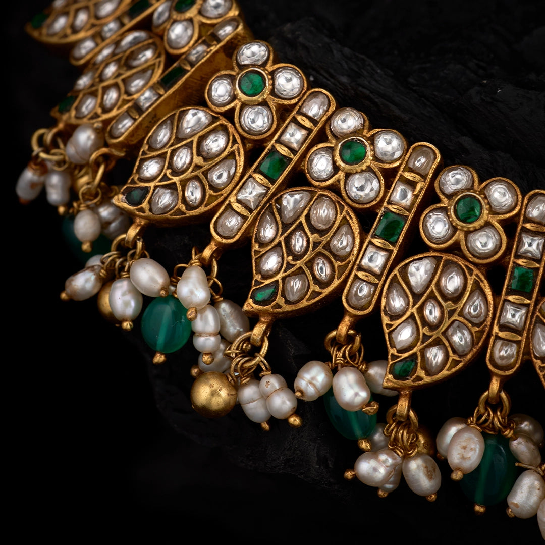 KUNDAN CHANDRIKA GRAND NECKLACE