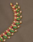 ROYAL EMERALD KEMP NECKLACE