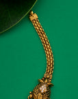 LAKSHMI PEACOCK PENDANT NECKLACE