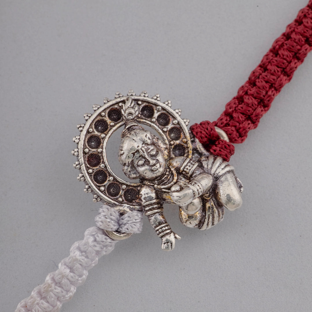 LADDU GOPAL SILVER RAKHI
