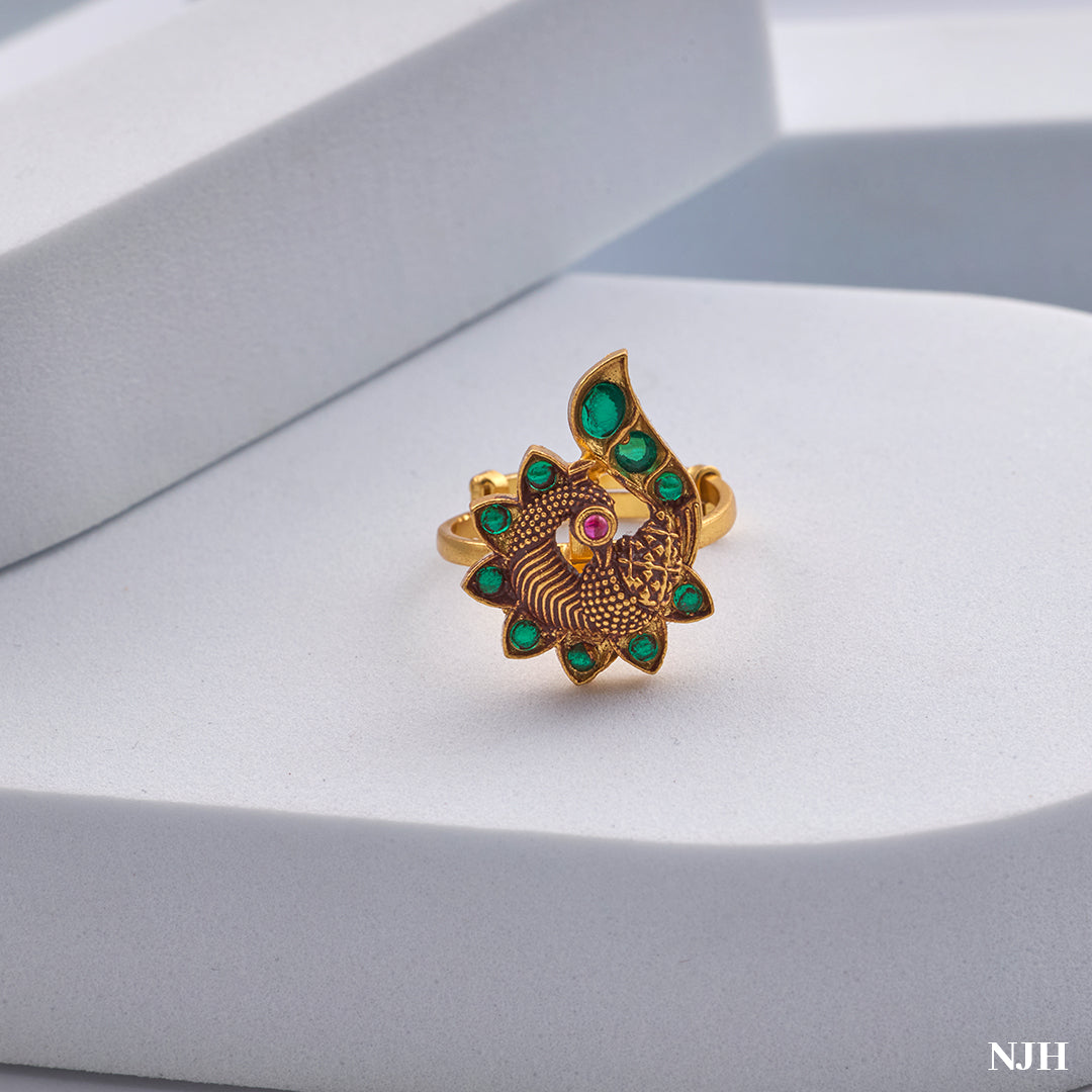 PEACOCK RING