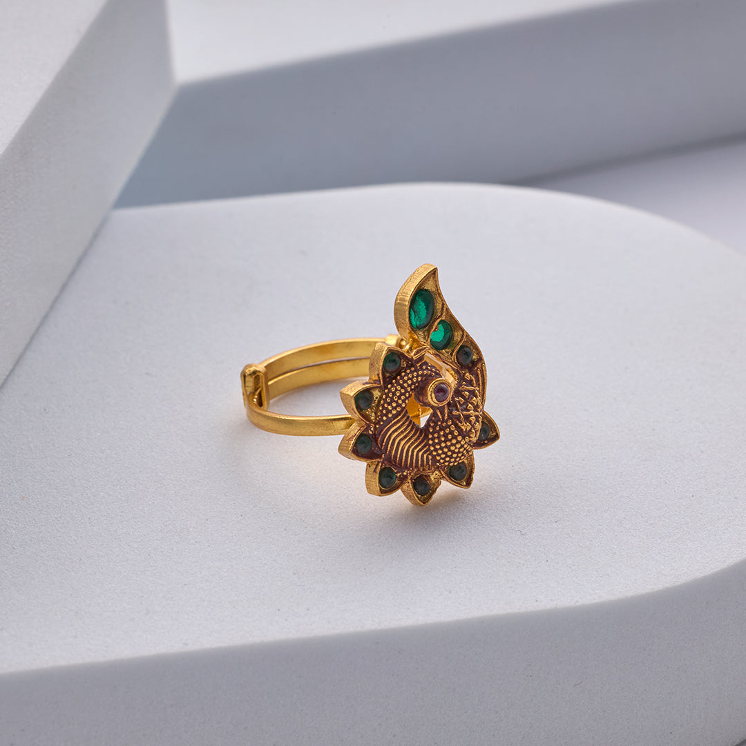 PEACOCK RING