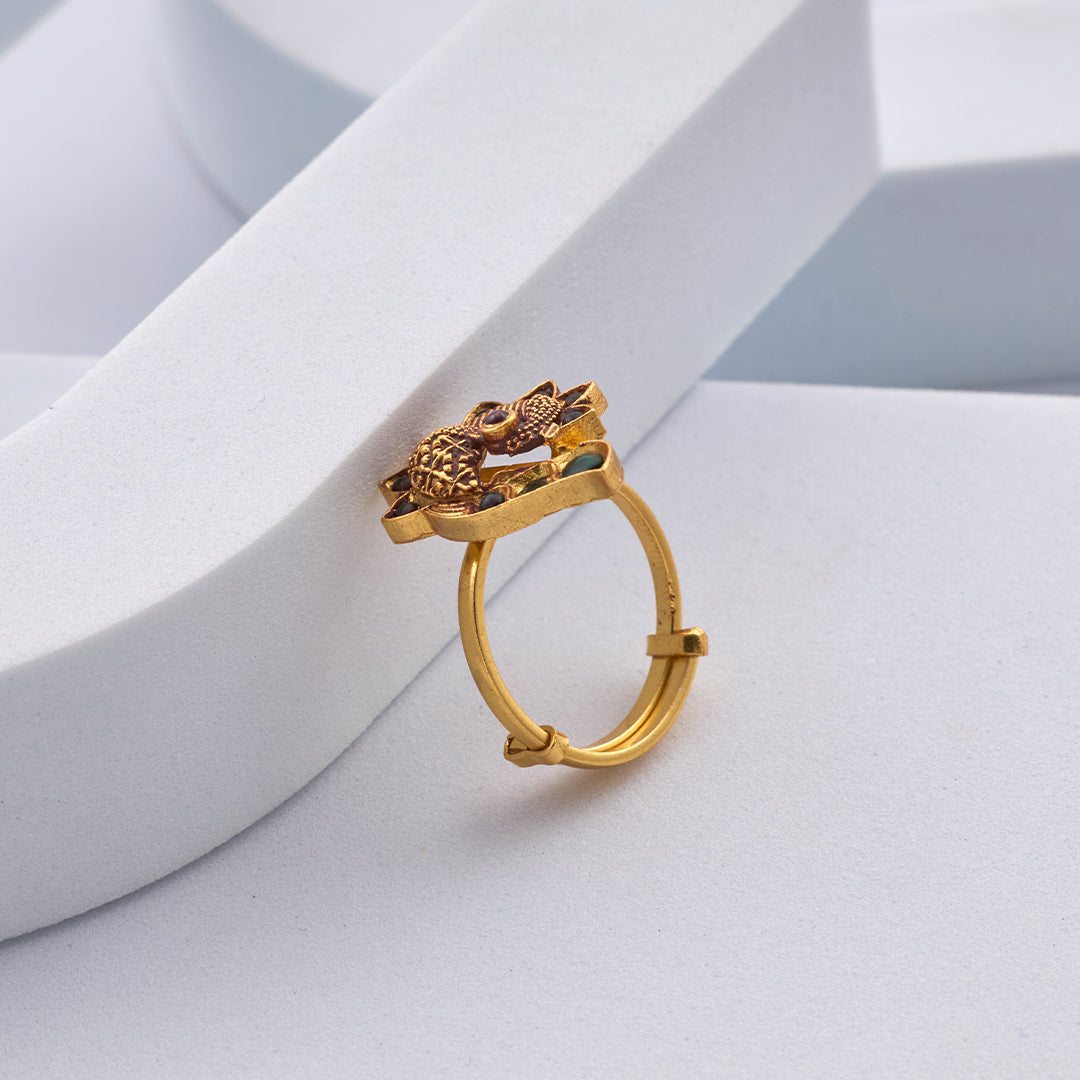 PEACOCK RING