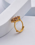 PEACOCK RING