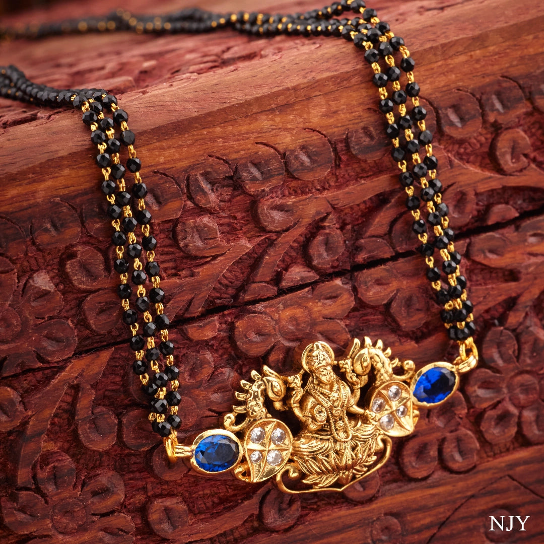 LAKSHMI BLUE CHARM MANGALSUTRA