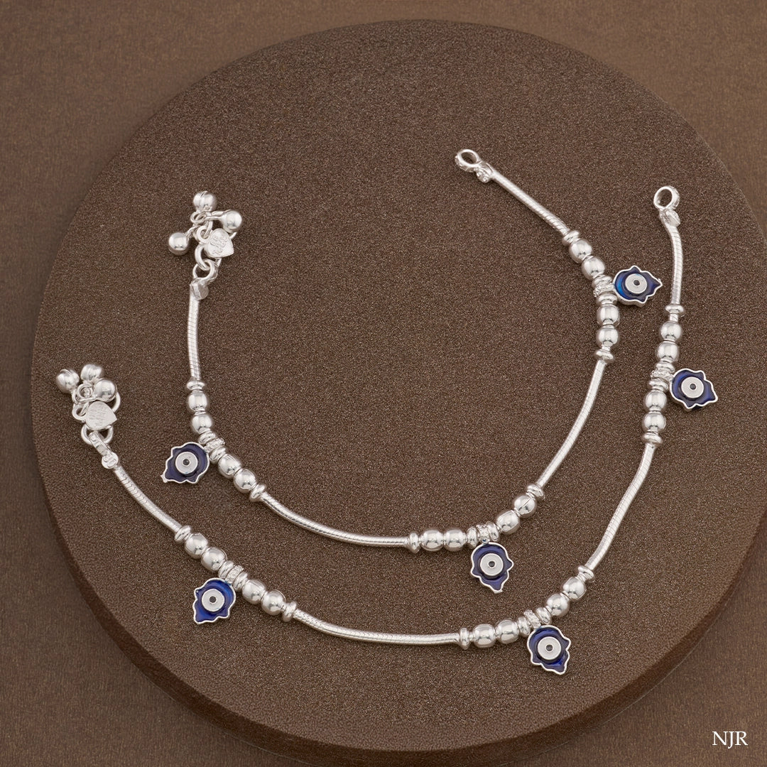EVIL EYE BEAD ANKLET