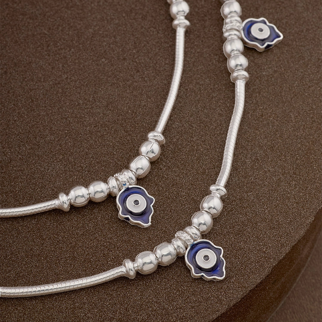 EVIL EYE BEAD ANKLET