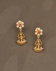 DIVINE LAKSHMI RUBY CZ NECKLACE SET