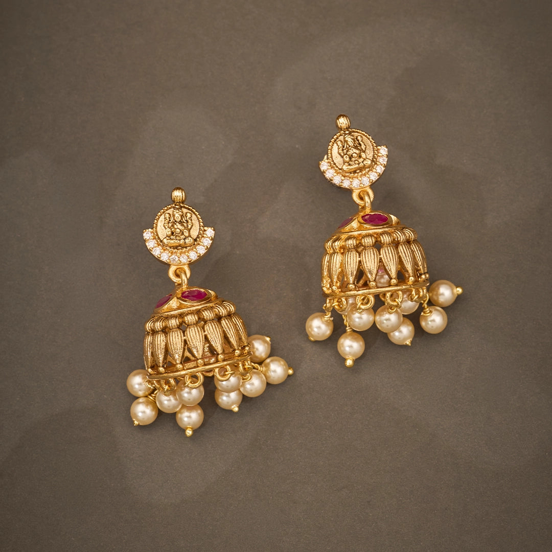 RUBY LAKSHMI KASU NECKLACE SET