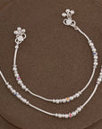 MULTICOLOR CHARM ANKLET