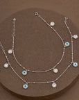 BLUE BLESS EVIL EYE ANKLET
