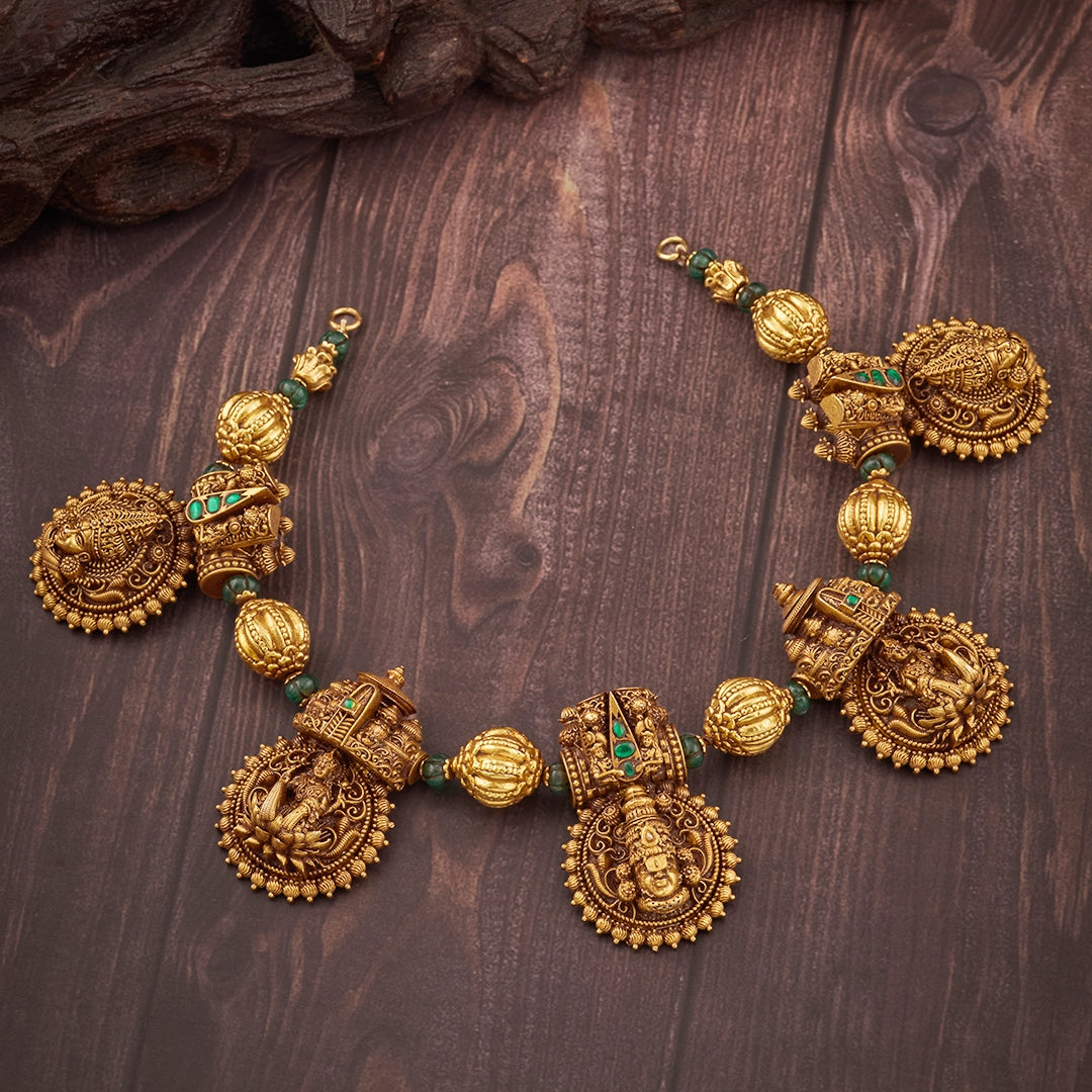 LAKSHMI VENKATESHWARA NECKLACE