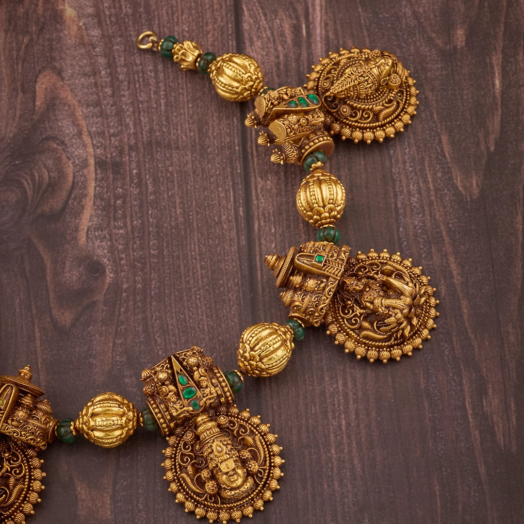 LAKSHMI VENKATESHWARA NECKLACE