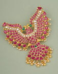 GRAND KUNDAN GANDABERUNDA PENDANT