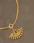 ROYAL PEARL EMERALD NECKLACE