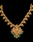 TRADITIONAL LAKSHMI PENDANT NECKLACE SET