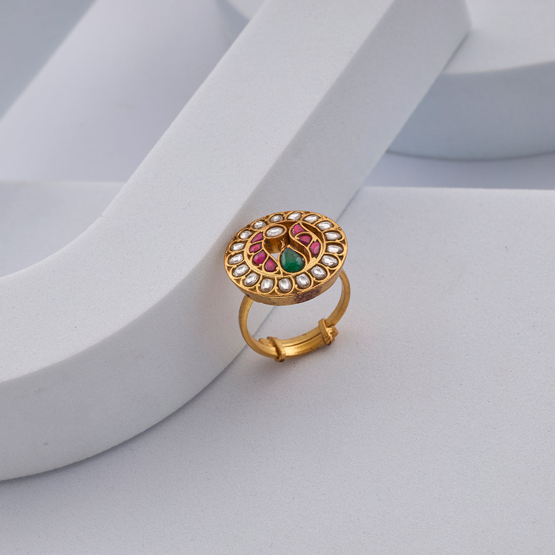 SHINE KUNDAN RING