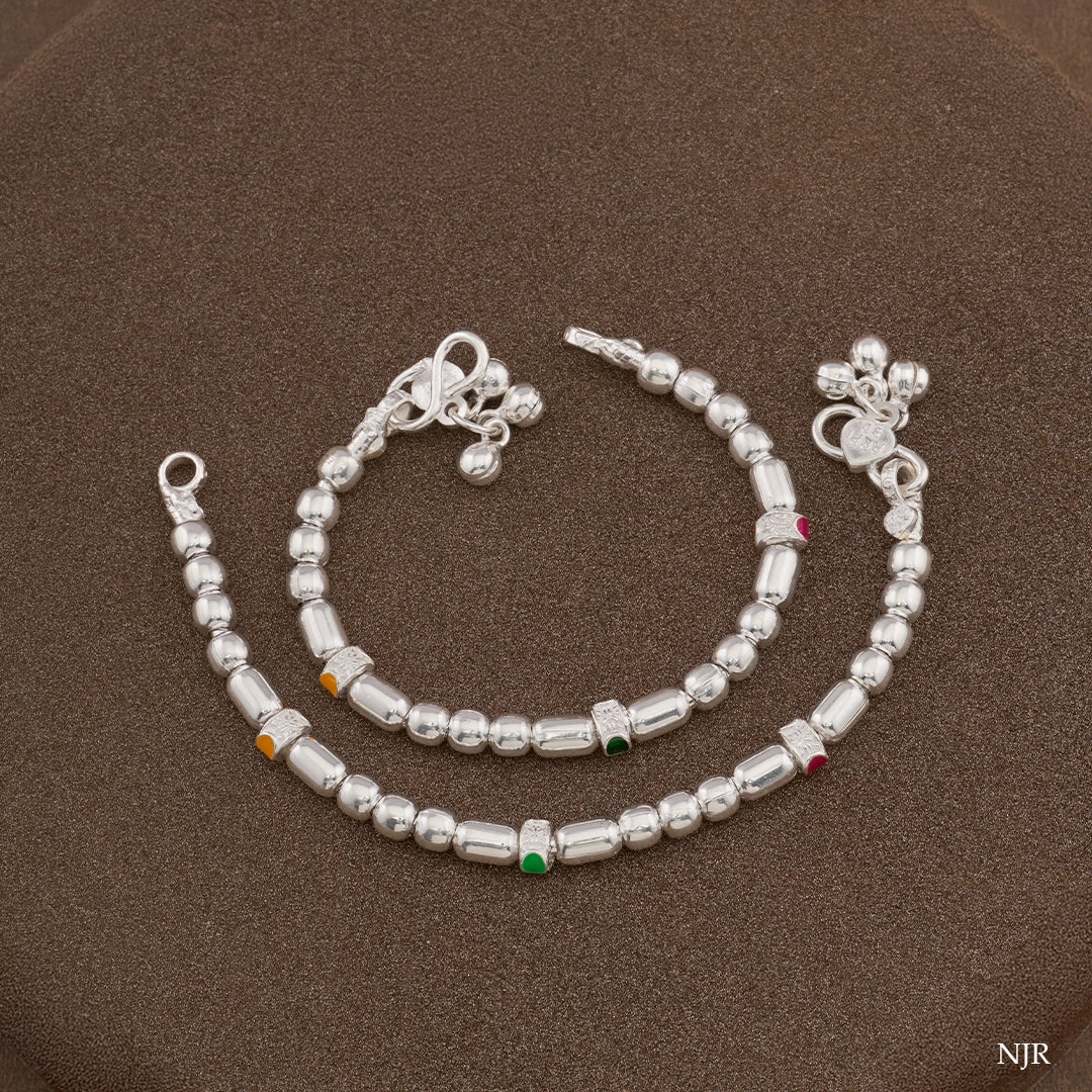 COLOUR POP SILVER ANKLET