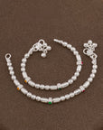 COLOUR POP SILVER ANKLET