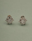 CLASSIC WHITE STONE PENDANT SET