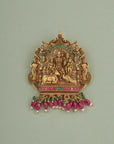 ANTIQUE SHIVA PARIVAR PENDANT