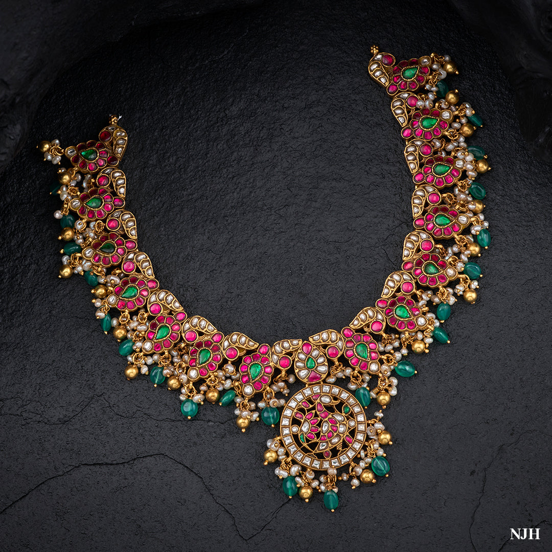 MAYURA KUNDAN NECKLACE