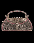 SILVER ANTIQUE CLUTCH